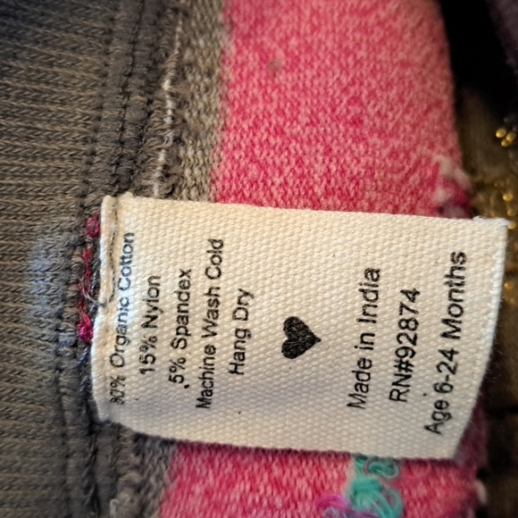 Luna Leggings girls 6-24 months Celestial Sparkle footless tights with tutu - Picture 6 of 7